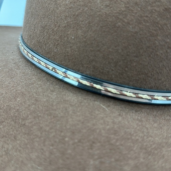 Renegade Brown Wool Cowboy Hat SzM main image 5